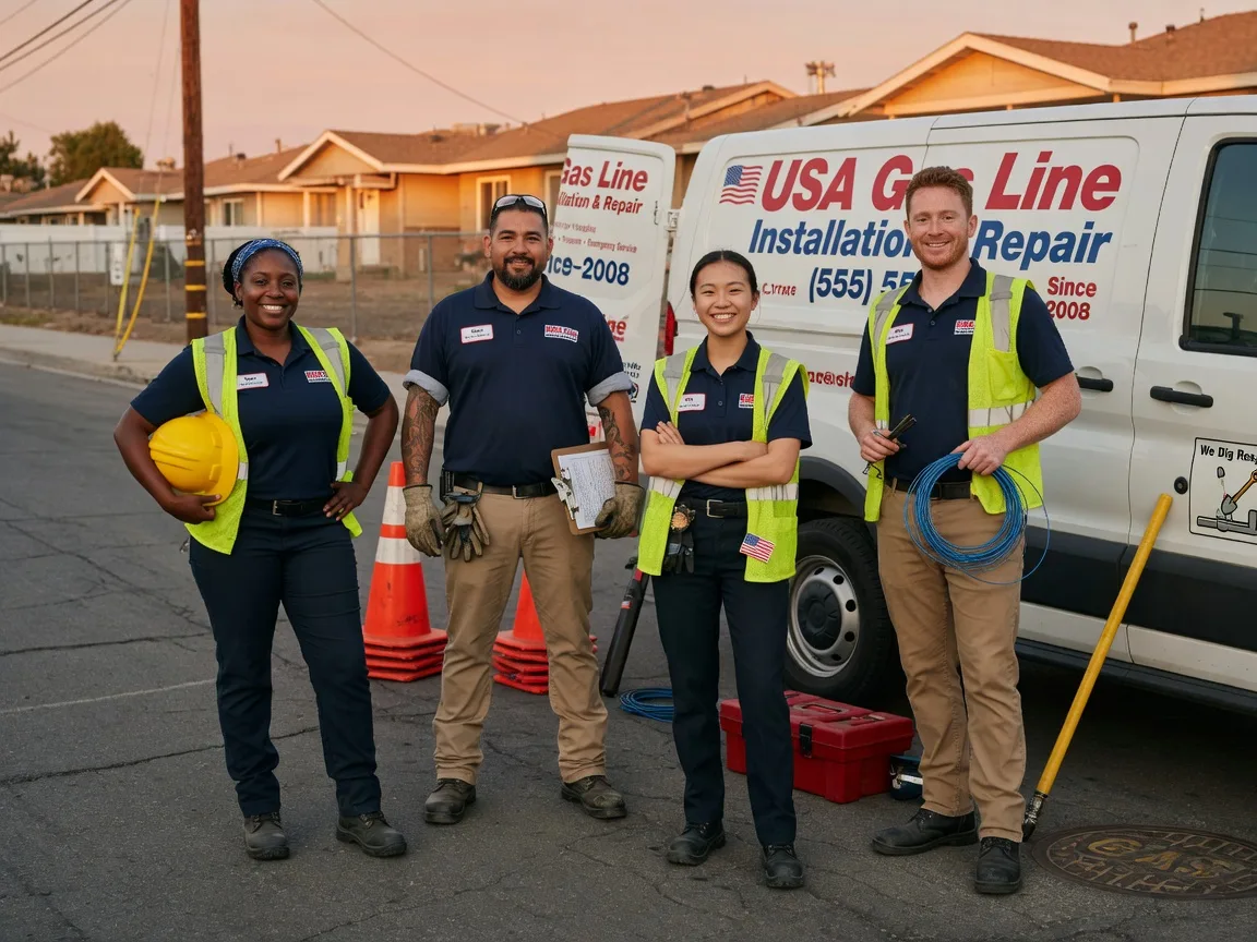 Gas Line Installation company in Luckey, OH